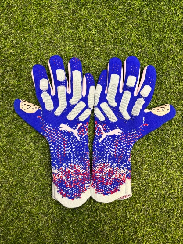 Future Ultimate NC Blue Colour Goalkeeper Gloves - 9