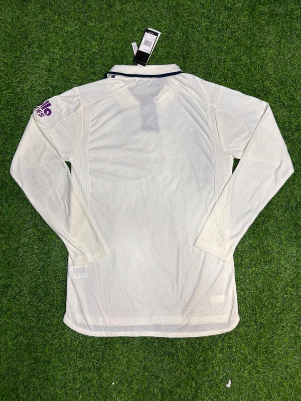 India Cricket Team Test Player Edition Jersey Full Sleeve - S