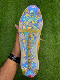 Predator Foldover Elite Next-gen White Gold Colour FG With Lace - 8