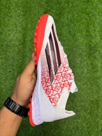 F50 Elite White Red Colour Turf/AG With Lace - 9