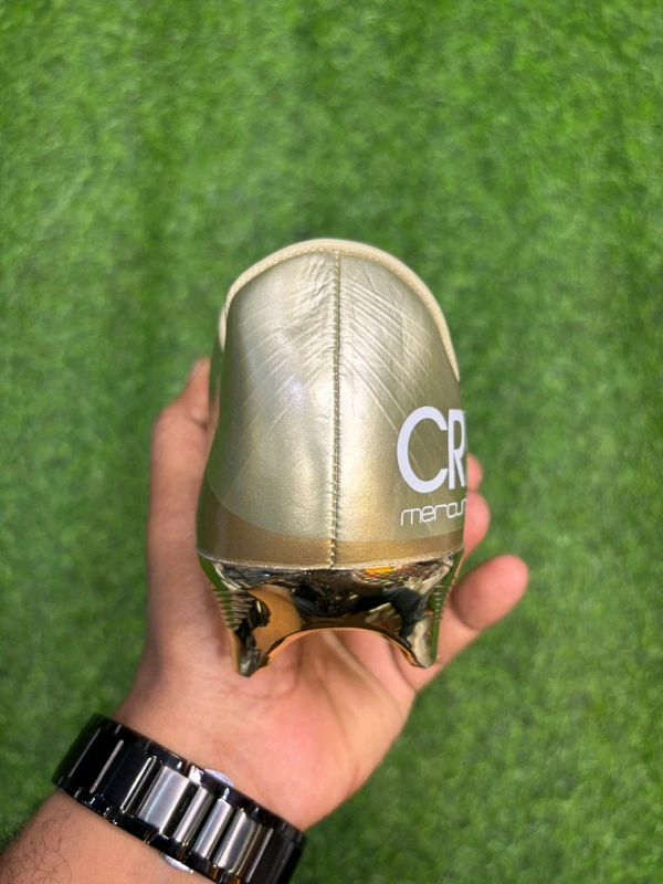 Mercurial CR7 Rare Gold Limited Edition FG With Lace - 10