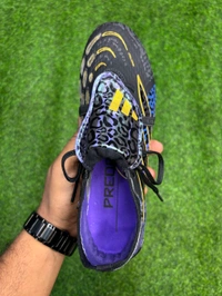 Predator Foldover Elite Next-gen Black Purple FG With Lace - 9.5