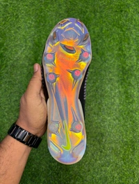 Phantom 6 Luna III Black Colour High-top FG With Lace - 7.5