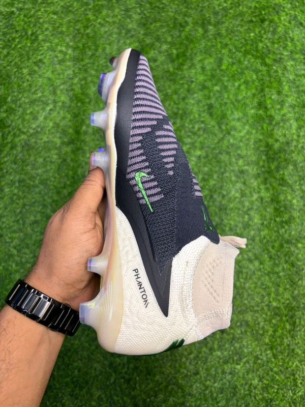 Phantom 6 Luna III Black Colour High-top FG With Lace - 8.5