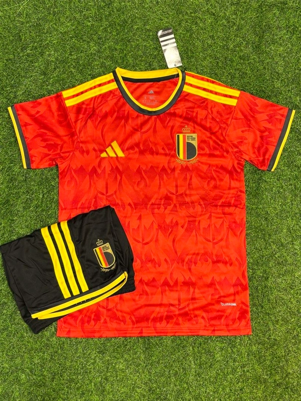 Belgium 2026 World Cup Home Kit Fan Edition With Short - M