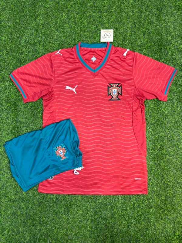 Portugal 2026 World Cup Home Kit Fan Edition With Short - L
