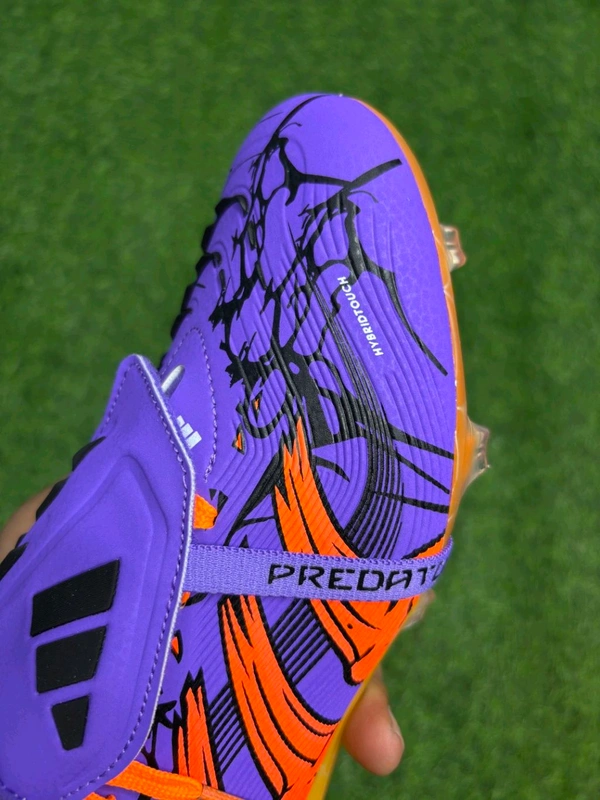 Predator Cursebreaker Elite Foldover Purple And Orange Color FG - 10.5
