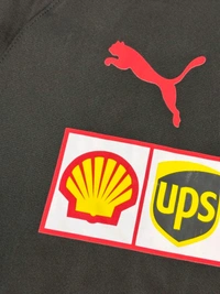 Ferrari F1 Black Colour Polo Tshirt - L