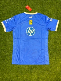 Ferrari F1 Blue Colour Round Neck Jersey - L