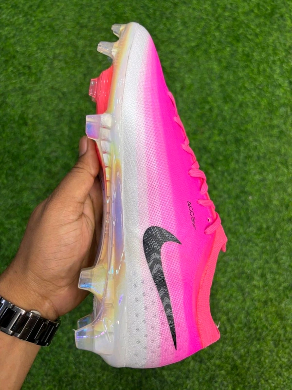 Mercurial Vapor 17 Elite Pink Colour FG With Lace - 5