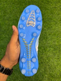 Morelia Neo 4 Sky-blue Colour Low-top FG With Lace - 9.5