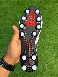 Morelia Neo IV White Black Colour Low-top FG With Lace - 10.5