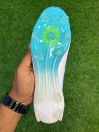 F50 Elite White Blue Colour FG Without Lace - 6.5