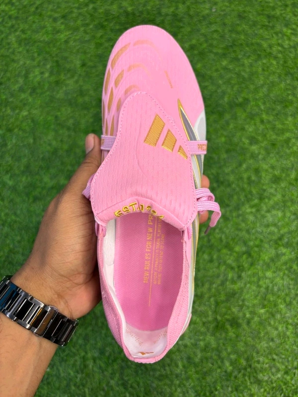 Predator Foldover Elite Next-gen Baby Pink Colour FG - 6.5