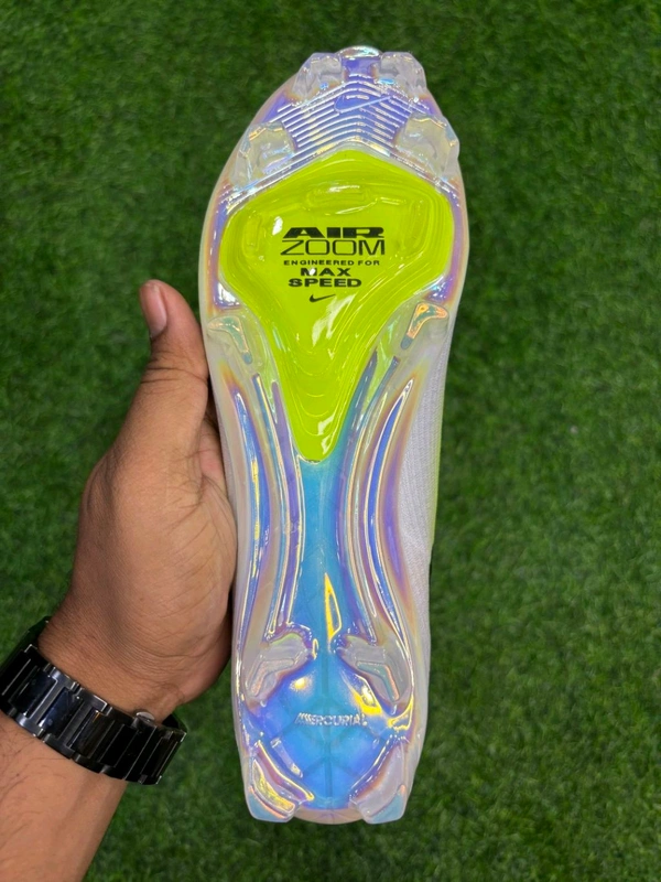 Mercurial Vapor 17 Green Colour Low-top FG With Lace - 5