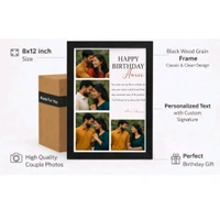 CUSTOMIZE COLLAGE FRAME Gift For Husband, Friend, Mother, Brother, Sister & Special One. - 10 X 15 inch, white, 1