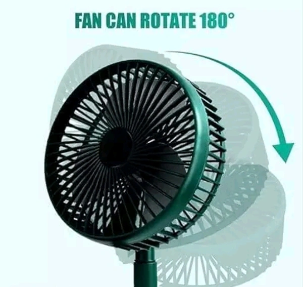 Powerful Rechargeable High Speed Table Desk Fan