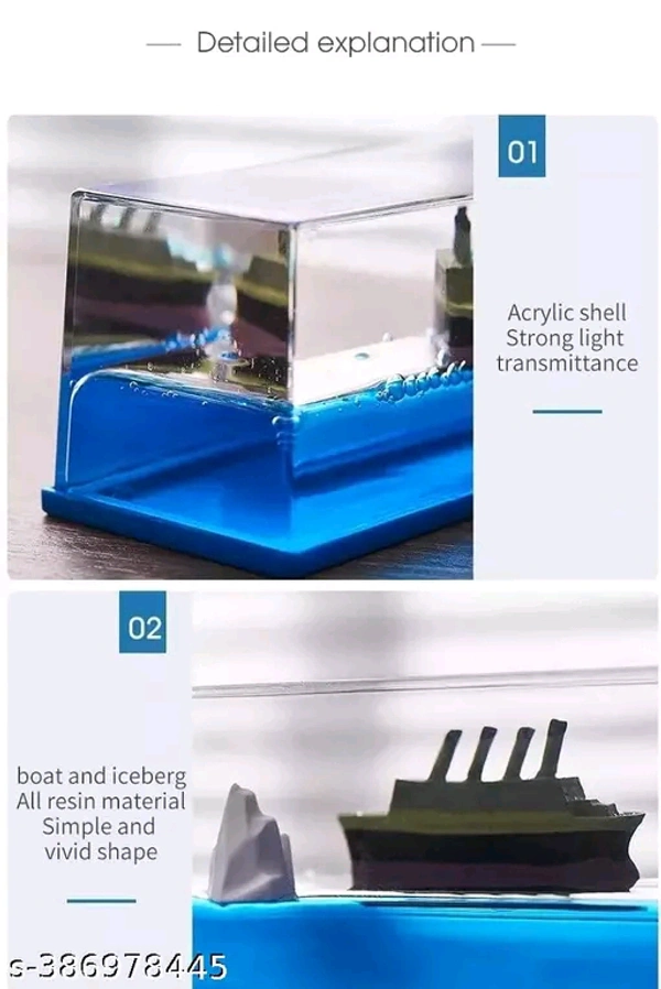 Car Interior Dashboard Decoration Floating Cruise Ship