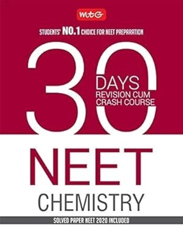 MTG 30 Days Crash Course for NEET - Chemistry 9789390801138