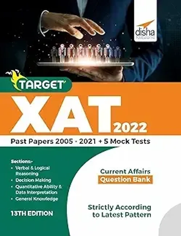 Disha Target XAT 2022 (Past Papers 2005 - 2021 + 5 Mock Tests) 13th Edition (Paperback, Disha Experts)