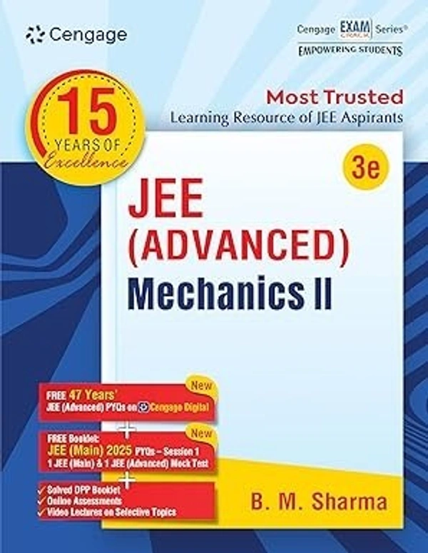 Cengage JEE Advanced Mechanics II with Free Online Assessments & Digital Content 9789360539351