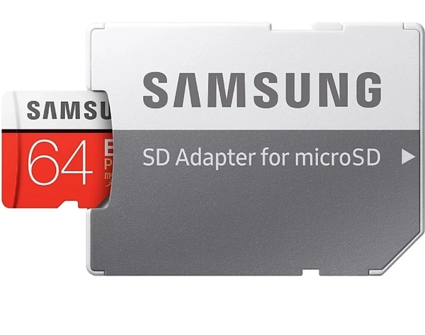 SAMSUNG EVO Plus 64 GB MicroSDXC Class 10 95 MB/s Memory Card (With Adapter)