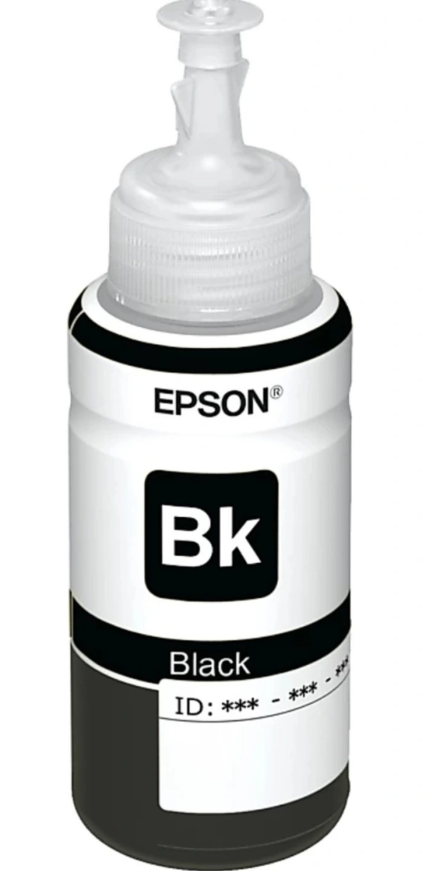 Epson T664 70 mle for Eco Tank L130/ L220/ L310/ L360/ L365/ L380/ L385/ L405/ L455/ L485/ L550/ L555/ L565/ L605/ L655/ L1300/ L1455/ L110/ L210/ L220/ L300/ L350/ L355/ L365/ L385/ L455/ L485/ L550/ L555/ L655/ L800 Black Ink Bottle