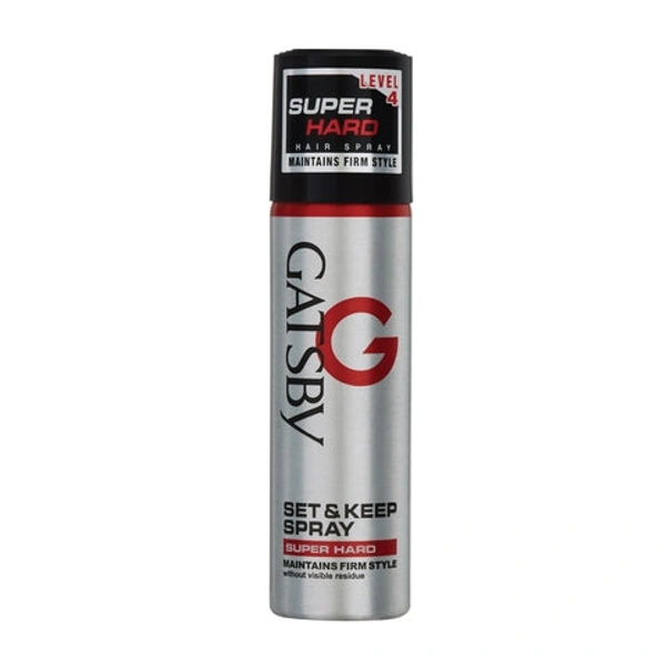 Gatsby Hair Spray Super Hard - 66 Ml