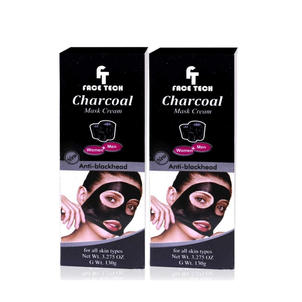 Hilaryrhoda Face Tech Charcoal Mask 100 GM - 100 GM