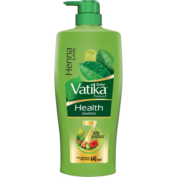 Dabur Vatika Health Shampoo  640 Ml - 640 Ml