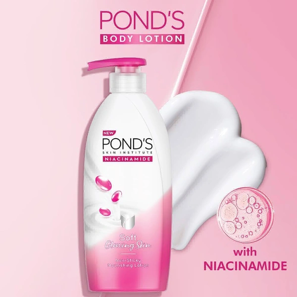 Ponds Soft Glowing Skin Pink Body Lotion - 90 Ml
