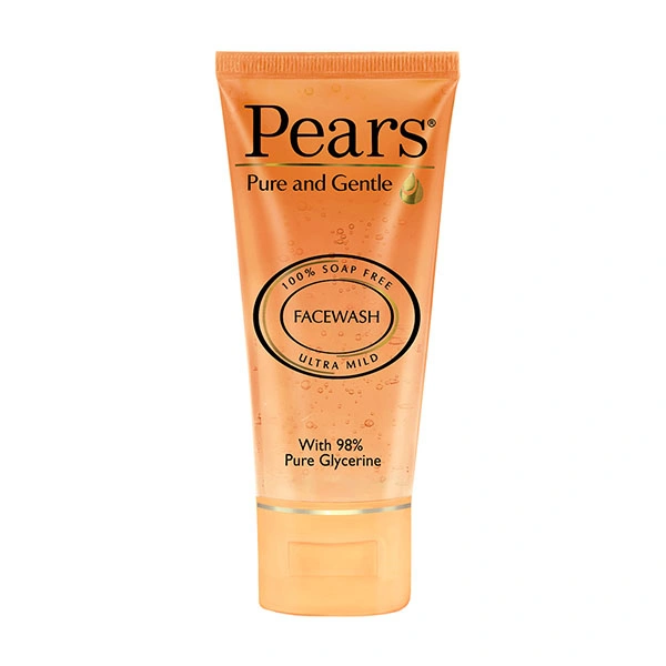 Pears Pure & Gental Face Wash With 98% Pure Glycerine  - 60 GM