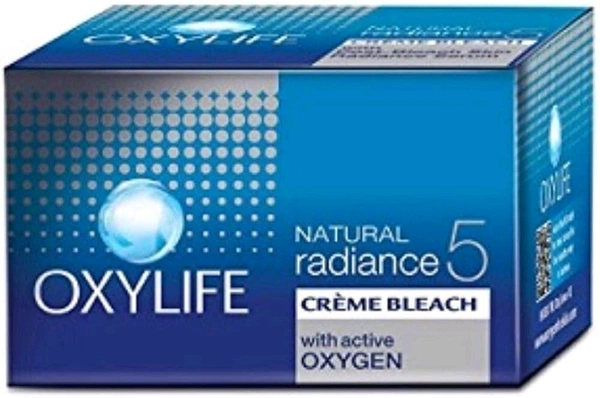 Oxy Life Natural Radiance 5 Cream Bleach - 27 GM