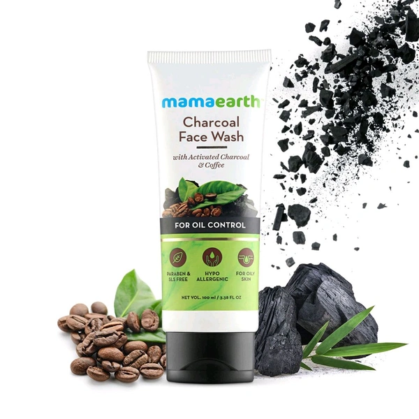 Mamaearth  Charcoal Face Wash - 100 Ml