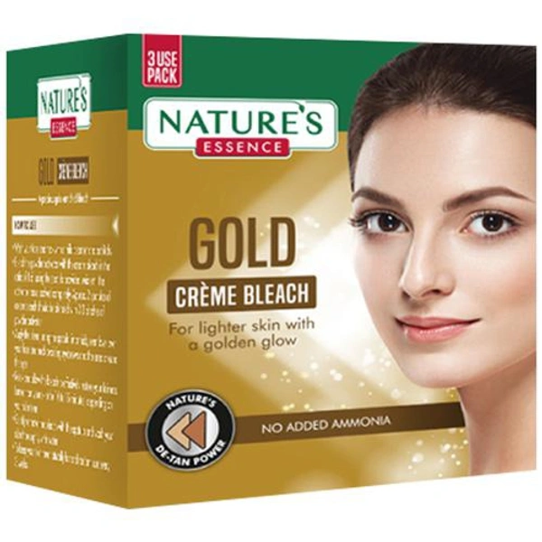 Nature's Gold Bleach For Lighter Skin With A Golden Glow - 43 GM