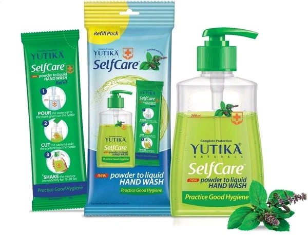 Yutika Selfcare Powder To Liquid Hand Wash - 11 GM