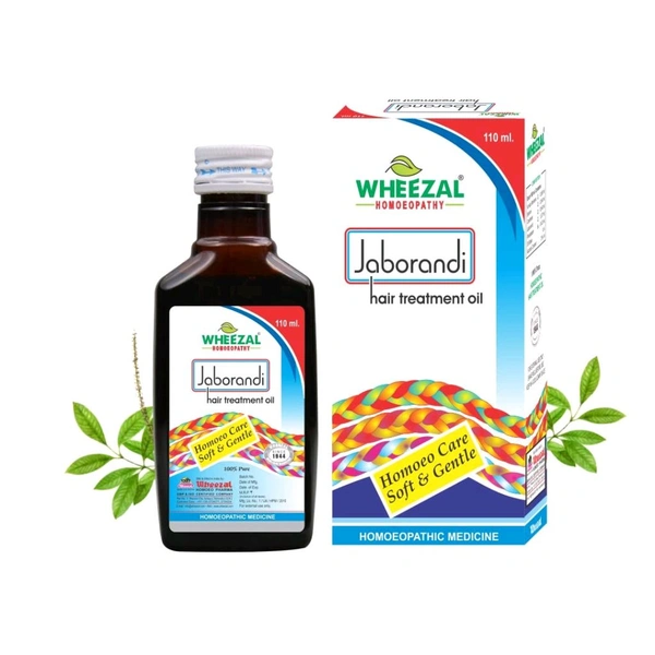 Wheezal Homoeopathy Jaborandi Hair Treatment Oil  - 110 Ml