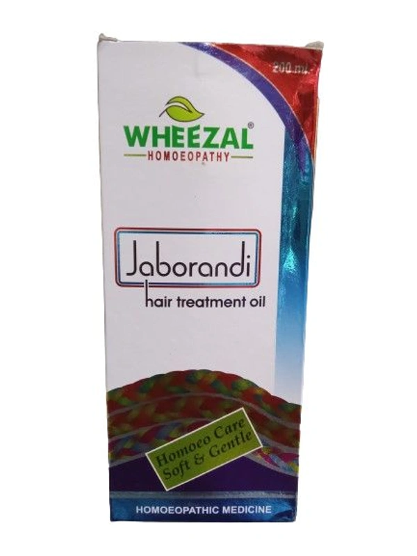 Wheezal Homoeopathy Jaborandi Hair Treatment Oil - 200 Ml