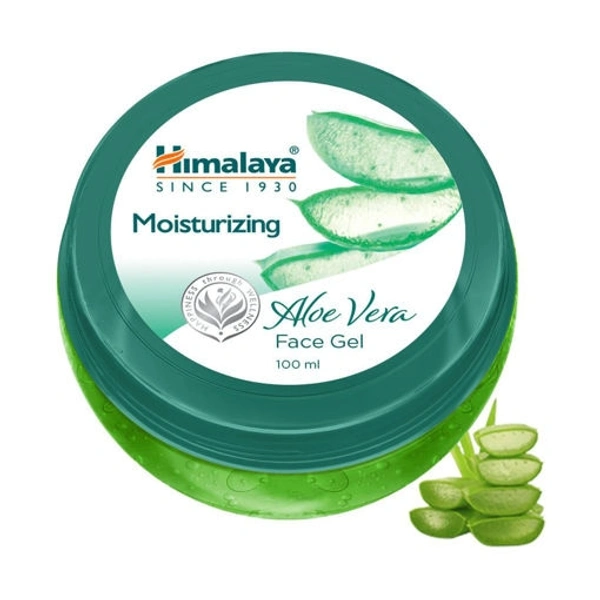 Himalaya Moisturizing Alovera Face' Gel - 100 Ml