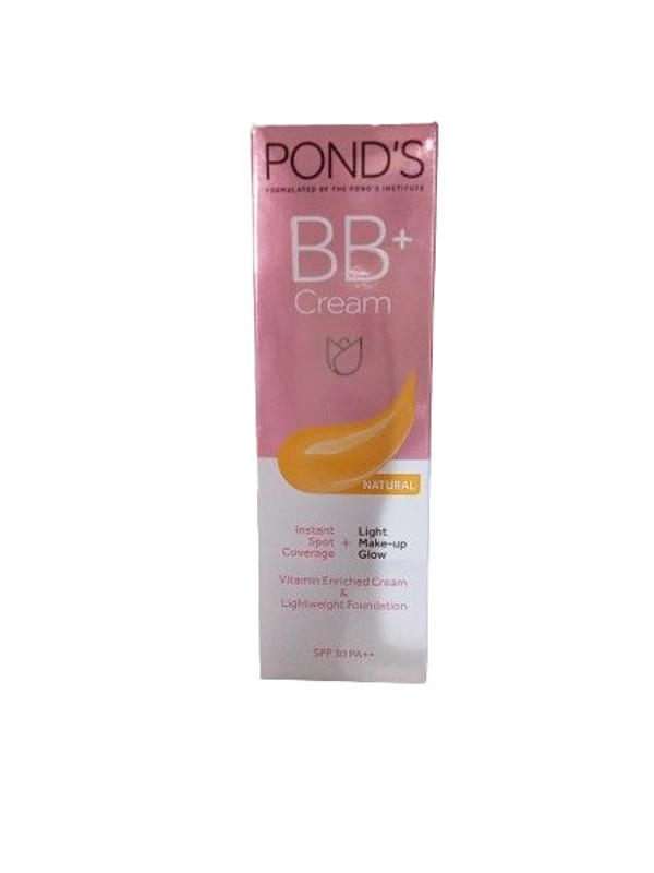 Ponds BB Cream Natural Light Make-up Glow (Spf 30 Pa++) - 18 GM