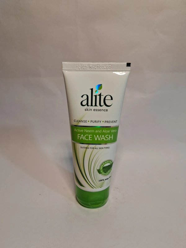 Alite Active Neem And Aloe Vera Face Wash  - 70 Gm