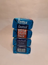 Dettol Icy Cool Mega Removes 99.9% Body Odour Causing Germs 2x Menthit - 1 Pack 4x100 GM