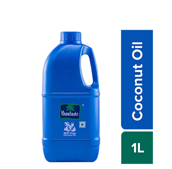 Parachute Coconut Oil-100% Pure - 1 L Pet Jar