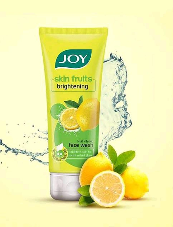 Joy Skin Fruits Britening Fruit Infused Face Wash  - 50 Ml