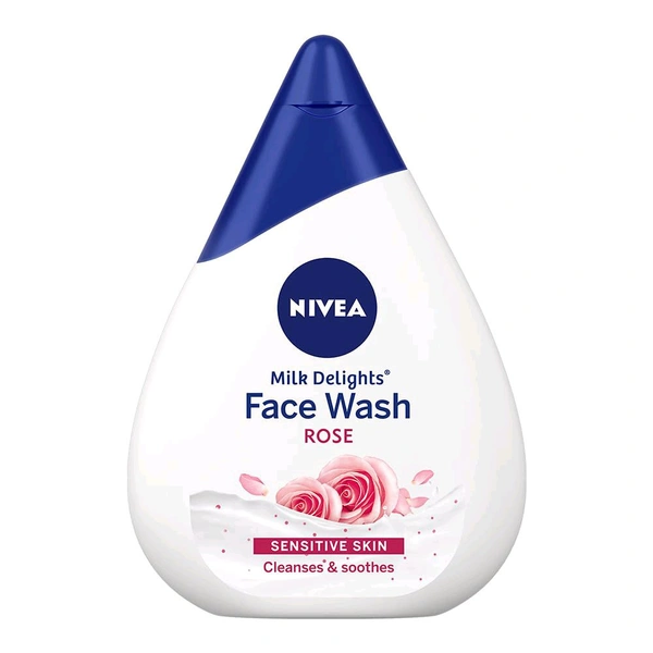 Nivea Milk Delights Face Wash Rose - 50 Ml