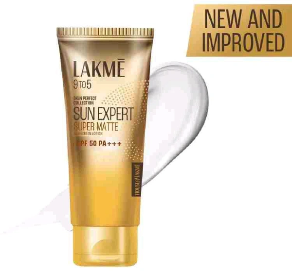 Lakme LAKMĒ SUN EXPERT SUPER MATTE SUNSCREEN (SPF 50 PA+++) - 18 Ml