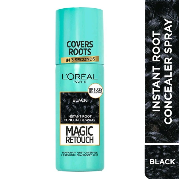 Loreal  Covers Roots In 3 Seconds Loreal Paris Dark Brown And Black  - 75 Ml