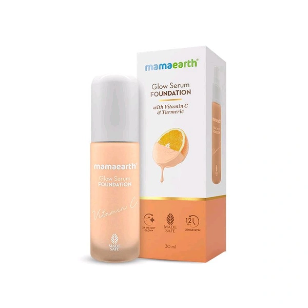 Mamaearth Glow Serum Foundation Vitamin C  - 30 Ml
