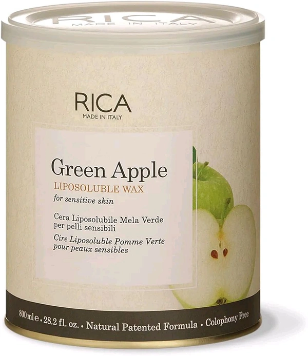 Rice  Rica Made In Italy Green Apple Liposoluble Wax  - 800 Ml