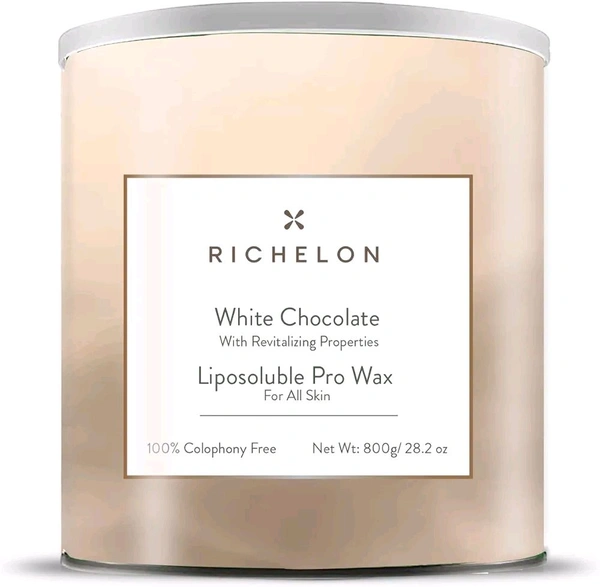 Richelon White Chocolate Liposoluble Pro Wax - 800 Gm